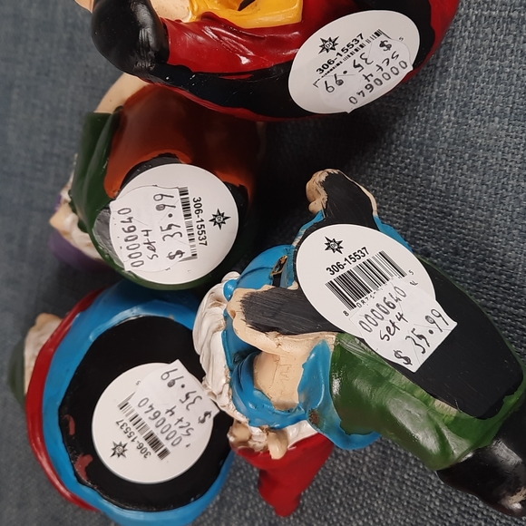 Garden Gnome Yoga Poses Whimsical Yard Resin Figures Indoor Outdoor Set 4 NWT - Picture 10 of 10